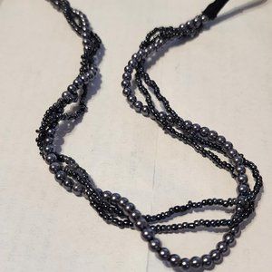 Blue Beaded‎ Necklace